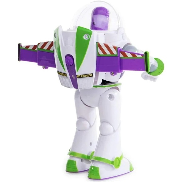 Disney Buzz Lightyear RC Action Figure - White, Green, Purple - Picture 4 of 4